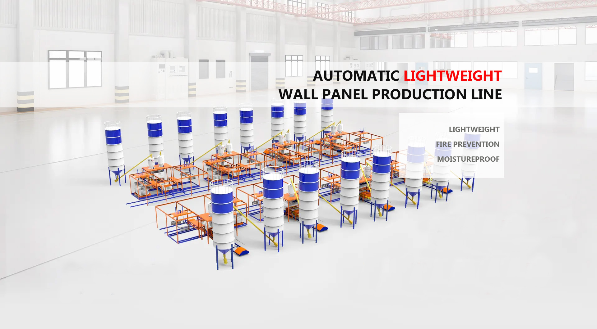 Automatische leichte Wandtafelmaschine